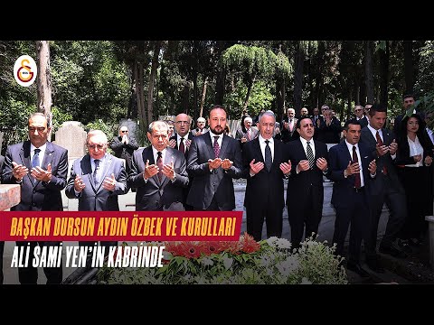 🔴 Başkanımız Dursun Aydın Özbek ve kurulları, kurucumuz Ali Sami Yen’in kabrini ziyaret etti thumbnail