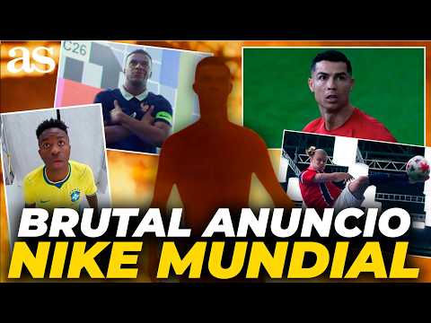 CRISTIANO RONALDO,  MBAPPÉ y VINÍCIUS JR protagonizan el BESTIAL anuncio de NIKE | MUNDIAL 2026 thumbnail