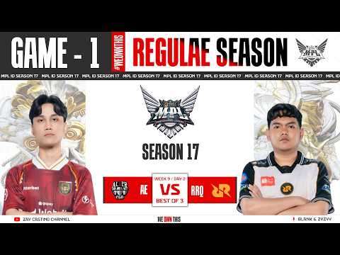 [Game - 1] ALTER EGO ESPORTS Vs RRQ HOSHI | MPL ID S17 thumbnail