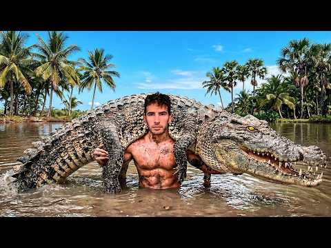 CUIDANDO COCODRILOS GIGANTES en un REFUGIO DE ANIMALES EXÓTICOS!! thumbnail