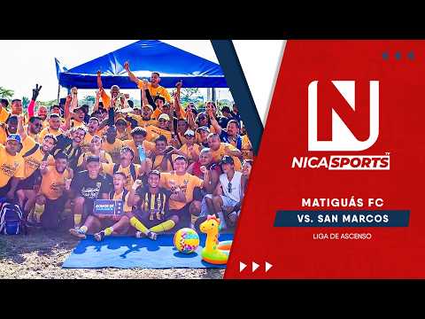 ? EN VIVO - Liga Ascenso ⚽ Matiguás FC ? San Marcos FC | Torneo Clausura 2026 - Final Vuelta thumbnail