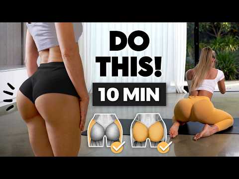 10 Ways to Target EVERY ANGLE of your GLUTE MED! Floor Only, No Squats, No Equipment, At Home thumbnail