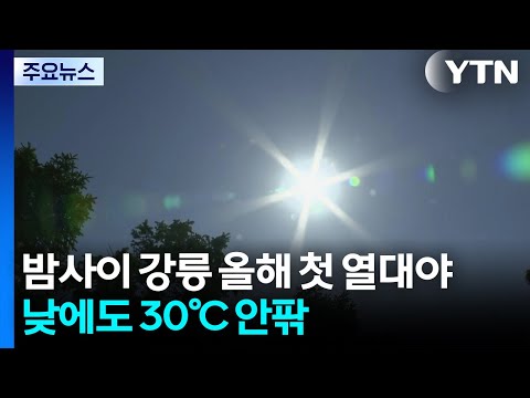 [날씨] 올해 강릉 첫 열대야, 낮에도 여름 더위...강한 자외선·오존 주의 / YTN thumbnail
