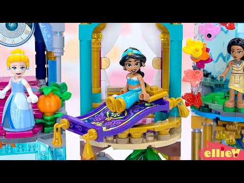 I built Jasmine a tiny balcony (and flying carpet) | LEGO Disney Princess Display Nook custom build thumbnail