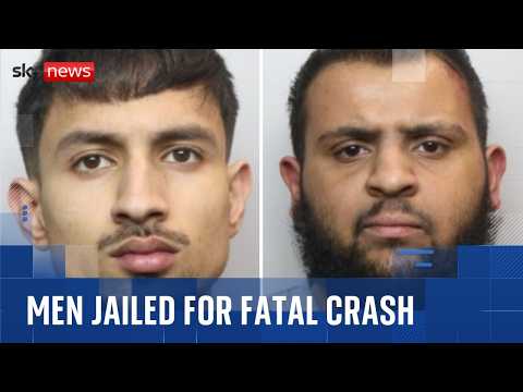Men who inhaled laughing gas at over 130mph in 30mph zone jailed for fatal crash thumbnail