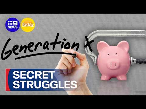 One in three Gen X Aussies hit by hidden crisis | 9 News Australia thumbnail