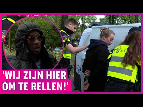Wéér grimmige azc-demo in Apeldoorn: 'Weg ermee!' thumbnail