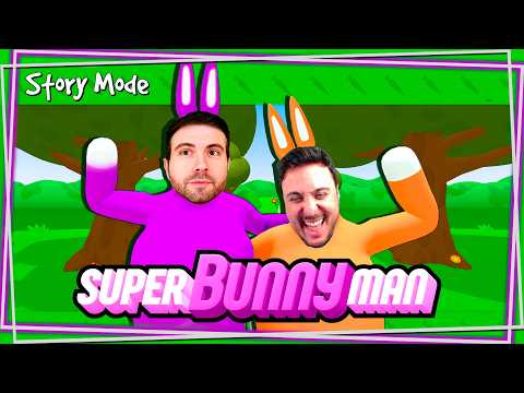 Fargan y Vegetta777 son CONEJOS en Super Bunny Man thumbnail