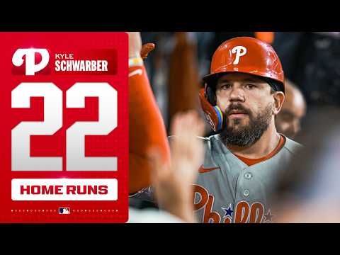 Kyle Schwarber's MLB-leading 22nd home run of 2026! 💥 | MLB Highlights thumbnail