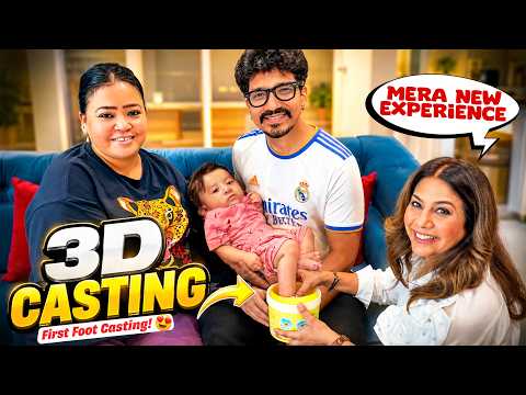 Kaju Ka Bhi Ho Gaya 3D Hand & Feet Casting ? | Bharti Singh | Harssh Limbachiyaa | Golla | Yash thumbnail