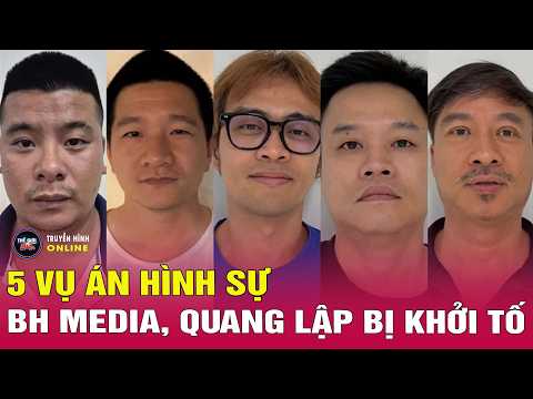Vì sao ca sĩ Quang Lập và chủ loạt công ty BH Media, Lululola, Mây Sài Gòn... bị khởi tố? thumbnail