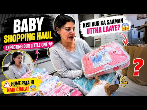 KISI AUR KA SAAMAN UTTHA LAAYE | BABY SHOPPING HAUL ?‍? thumbnail