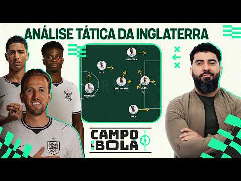 A INGLATERRA É "SÓ" HARRY KANE E BELLINGHAM? -ANÁLISE TÁTICA DA SELEÇÃO INGLESA COM RENATO RODRIGUES thumbnail