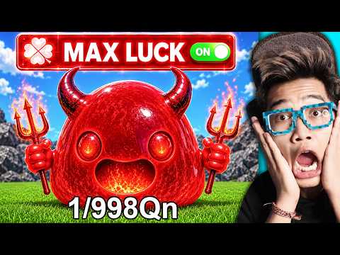 KITA Dapat ADMIN 9999 JUTA LUCK di Slime RNG ROBLOX TERLALU OVERPOWER!!! thumbnail