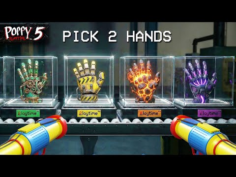 Poppy Playtime: Chapter 5 - NEW Grab Pack Hands (First Look, Secrets & Leaks!) thumbnail
