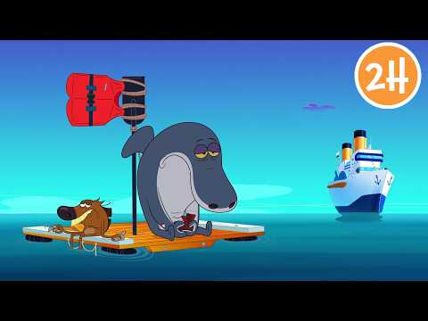 Zig e Sharko encalhados no mar | Zig e Sharko | Desenho Animado em Português thumbnail
