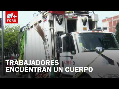 Hallan cuerpo en camión de basura en la alcaldía Cuauhtémoc thumbnail
