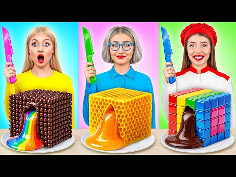 Reto De Cocina Yo vs Abuela | Trucos Divertidos con la Comida por Multi DO Challenge thumbnail