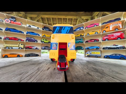 48 kinds of Tomica ☆ Big Great Convoy & Cleaning Roller thumbnail