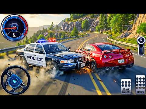 Police Car Chase Simulator 3D - Real Cop Cars Driving Multi-Storey - Android GamePlay thumbnail