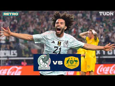 Futbol Retro: El empate agónico del Tri | MÉXICO vs AUSTRALIA 2023 🇲🇽🔥 thumbnail