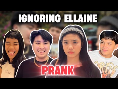 VLOG #4 : IGNORING ELLAINE PRANK | ELLAINE YAY FAMILYAY thumbnail