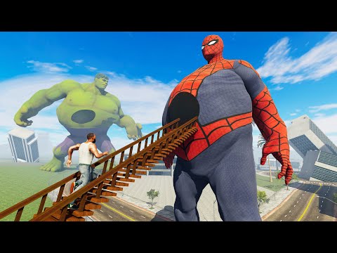 Franklin Enter Inside Fat SpiderMan - INDIAN BIKES DRIVING 3D thumbnail