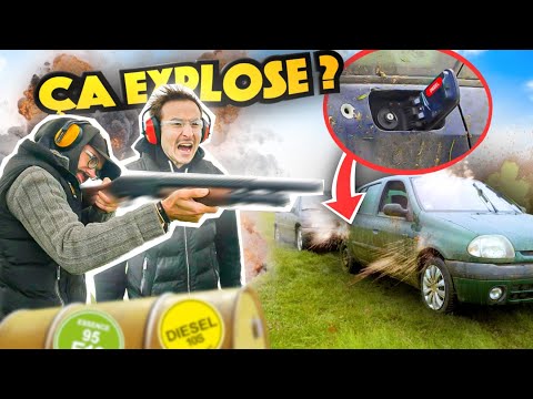 Exploser une voiture en TIRANT dans le RÉSERVOIR : C'est possible ? thumbnail