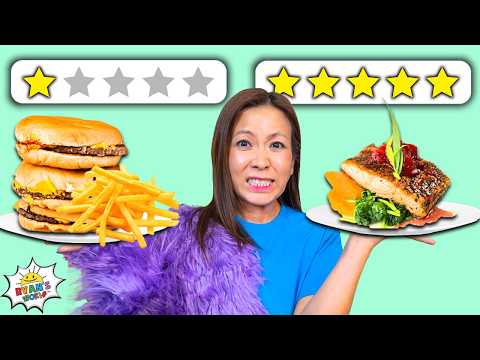 WE ATE AT 1 STAR VS 5 STAR RESTAURANTS! thumbnail