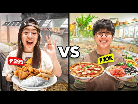 Eating At CHEAPEST VS Most EXPENSIVE Buffet In Manila! | Ranz and Niana thumbnail