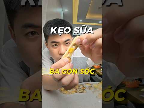 Lần đầu thử kẹo sữa Ba con sóc - | Đàm Đức Review thumbnail