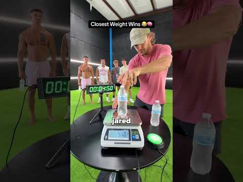 Closest to the target weight ONE SIP 😂🤝 thumbnail