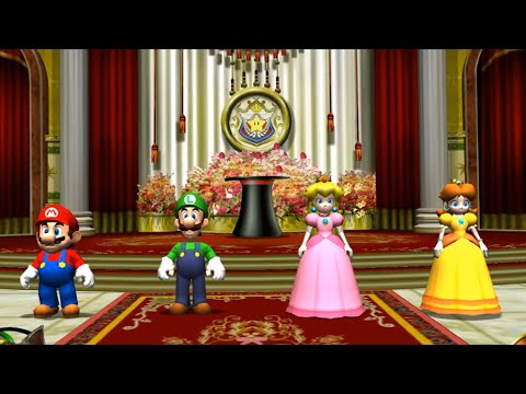 Mario Party 8 - Minigames  - Mario vs Luigi vs Peach vs Daisy (Master CPU) thumbnail