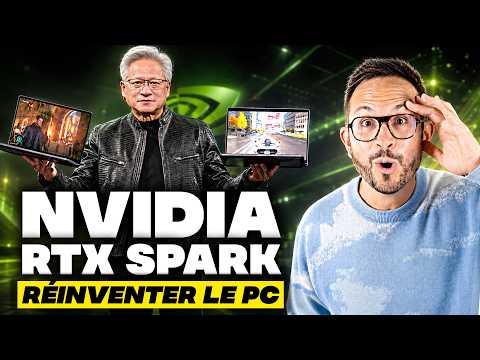 RTX SPARK ⚠️ NVIDIA et MICROSOFT réinventent le PC à l'ère IA - COMPUTEX 2026 thumbnail