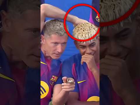 من حقد وكره ليفاندوفسكي ولامين يامال إلى اعز الأصدقاء 😳 thumbnail