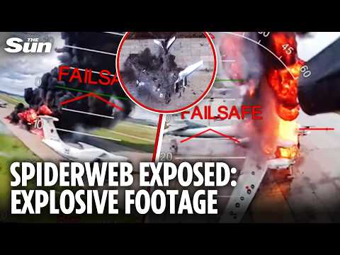 Inside Ukraine's most daring covert operation: New video reveals extent of Operation Spiderweb thumbnail