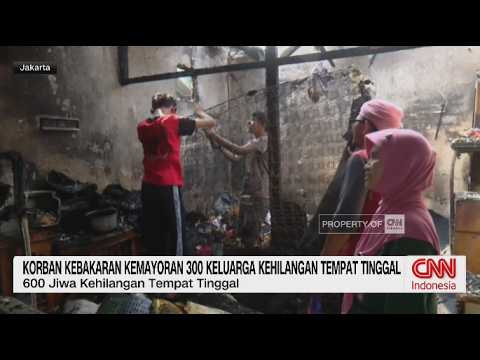 Korban Kebakaran Kemayoran 300 Keluarga Kehilangan Tempat Tinggal thumbnail