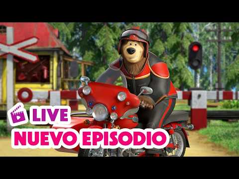 🔴 EN VIVO TV 📺 Masha y el Oso Castellano 🐻NUEVO EPISODIO🌟 Giro repentino 🐻🛵 thumbnail