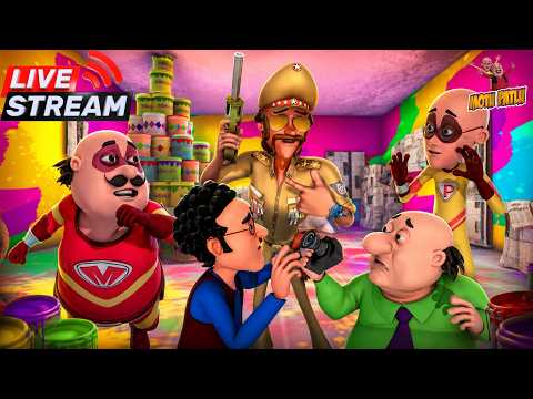 ? LIVE - Non Stop Motu - Patlu | मोटू पतलू |  #motupatlu #motupatlukijodi #motupatlucartoon thumbnail