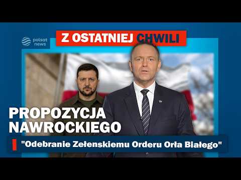 Ostra reakcja prezydenta na decyzję Zełenskiego. Chce odebrać mu Order Orła Białego thumbnail