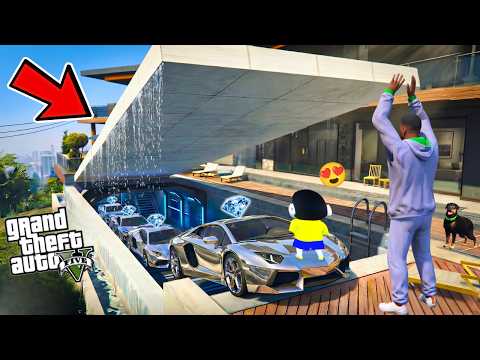 Franklin Found New Most Ultimate Secret Garage Door Under His Swimming Pool in GTA thumbnail