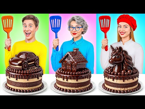 Reto De Cocina Yo vs Abuela | Trucos Creativos Con la Comida de Multi DO Challenge thumbnail