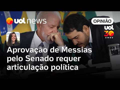 Aprovação de Jorge Messias no STF pelo Senado requer articulação política | Carla Araújo thumbnail