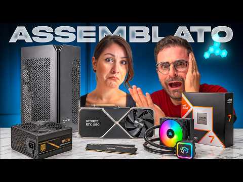 Mia MOGLIE assembla un PC per la PRIMA VOLTA! (poteva finire peggio) thumbnail