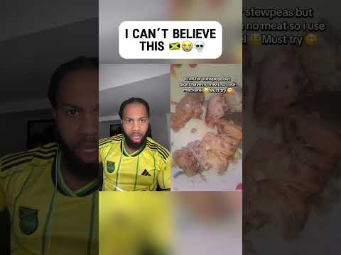 what is going on here lol #jamaicanfood thumbnail