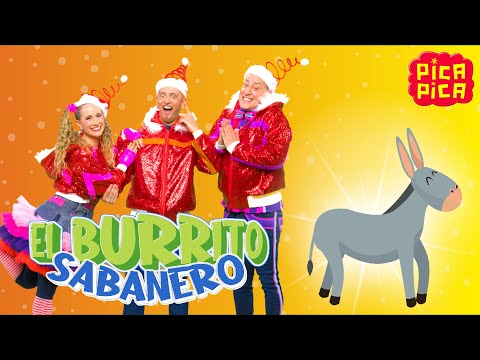 Pica-Pica: EL BURRITO SABANERO (Videoclip Oficial) / Navidad Total #picapica thumbnail
