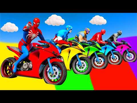 الرجل العنكبوت انقاذ باتمان Spider-Man Rescue batman vs iron man vs venom funny Game GTA 5 superhero thumbnail