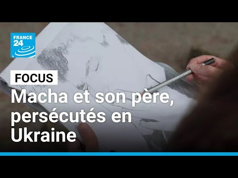 Macha et son père, persécutés pour un dessin dénonçant la guerre de Poutine en Ukraine thumbnail