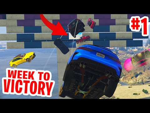 12-MAN FACE-TO-FACE RACE! // Week to Victory #1 (GTAV Online) thumbnail