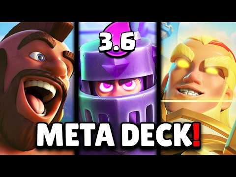è META... Deck DOMATORE + GRAN CAVALIERE su CLASH ROYALE! thumbnail